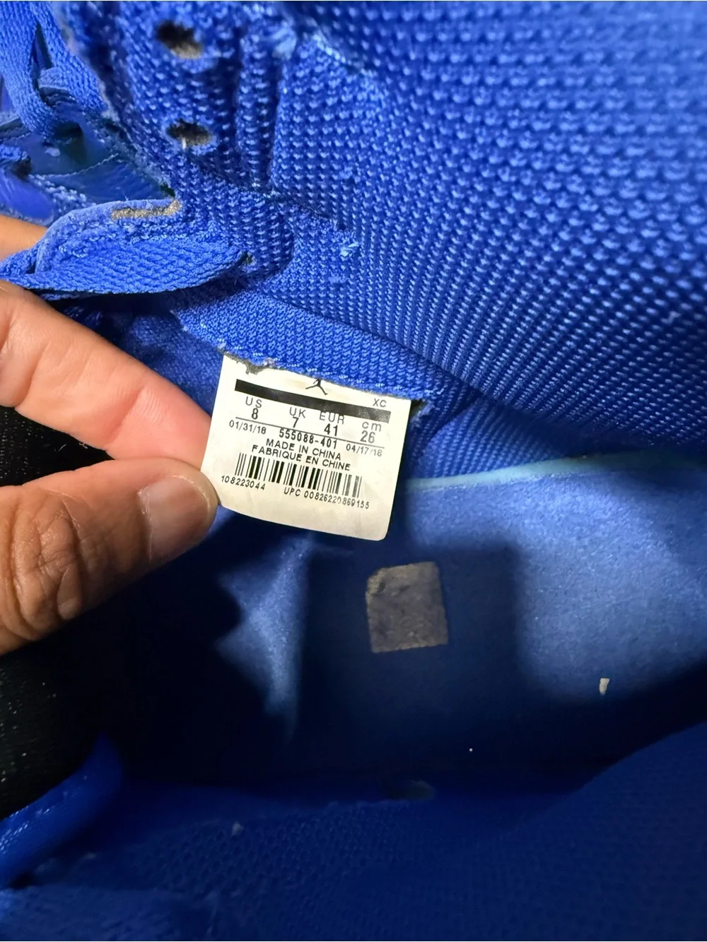 Jordan Air Jordan 1 Retro High - Hyper Royal/White